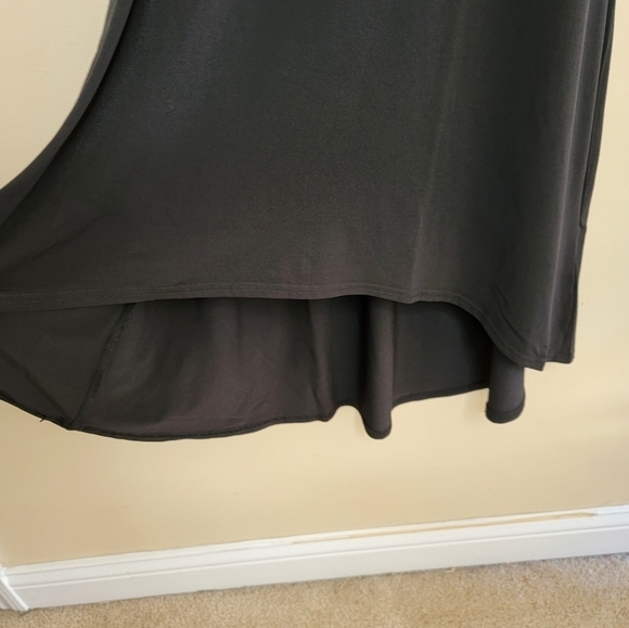 NWT Cupio | Black Caged Upper Dress with High-Low Hem - Picture 5 of 6